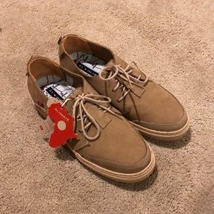 Oliberte Handmade Leather Tan Sneakers size 41 NWT